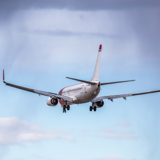 Boeing 737 800 Aircraft. Foto David Charles Peacock