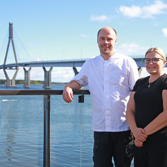 Tommy Pellas och Patricia Nedergård