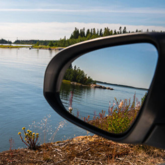 Roadtrip in Kvarken. Photo Lola Akinmade Akerstrom. Kvarken Destinations Contentbank